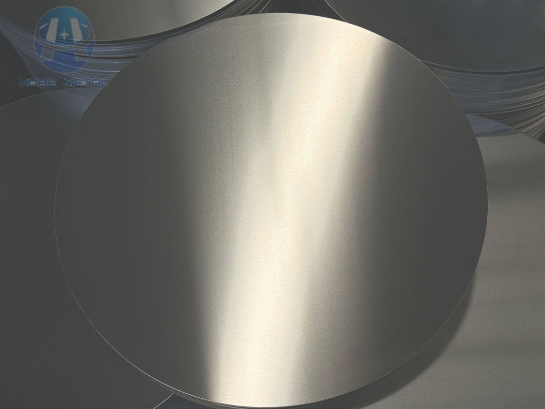 Cerchi in alluminio argentato resistenti alla ruggine 1080/1100 0,3-6,0 MM per apparecchi di illuminazione decorativi