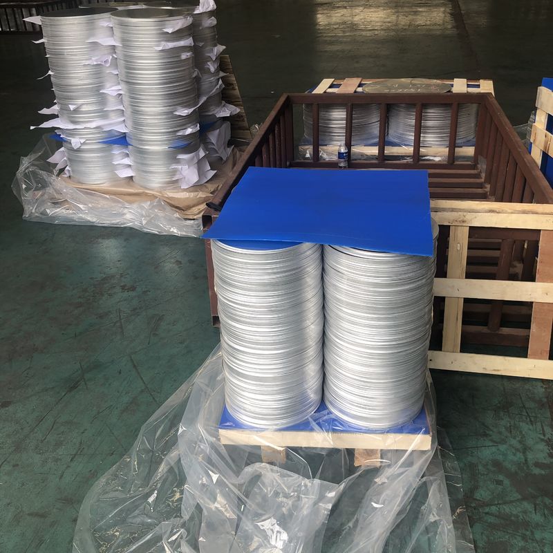 3003 1050 1060 Aluminum Circle Blank O Soft H18, 100–1000mm Dia, Deep Drawing Aluminum Disc for Cookware Stamping