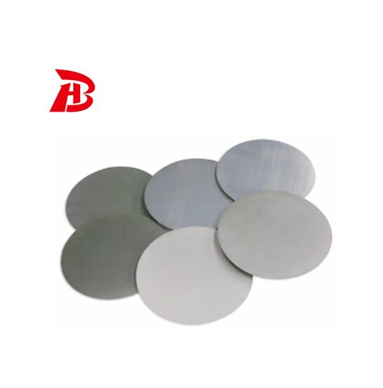 1050 1060 Disco circolare in alluminio H12 Temperature Deep Drawing Crack Resistant Blank per pentole e pentole da cucina