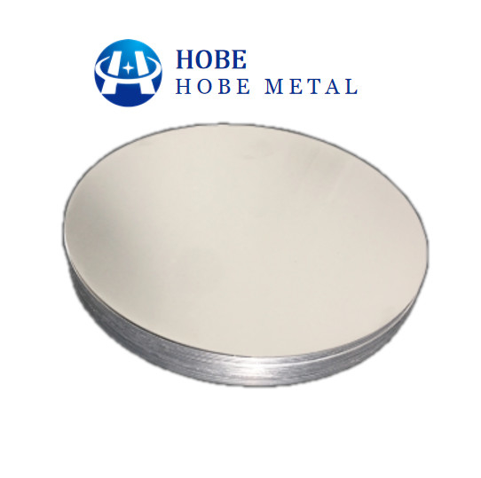 Cucina 1100 Alumini circolare in bianco lucidatura finitura mulino spessore 3 mm laminatura a caldo disco di alluminio per utensili da cucina