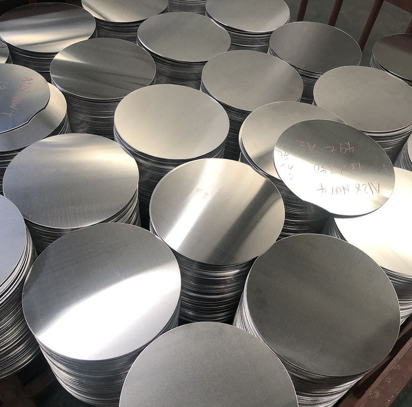 Disco per stampaggio profondo di dimensioni personalizzate del cerchio di alluminio della materia prima CC CC 1050 1060 3003 Lega O H18