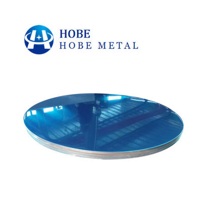 Placca di alluminio rotonda di grado 3005 3050 3004 Perforazione profonda per utensili da cucina