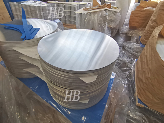 Lega di alluminio 1100 dello spazio in bianco del disco di forte rivestimento su ordinazione del mulino per le casseruole di alluminio