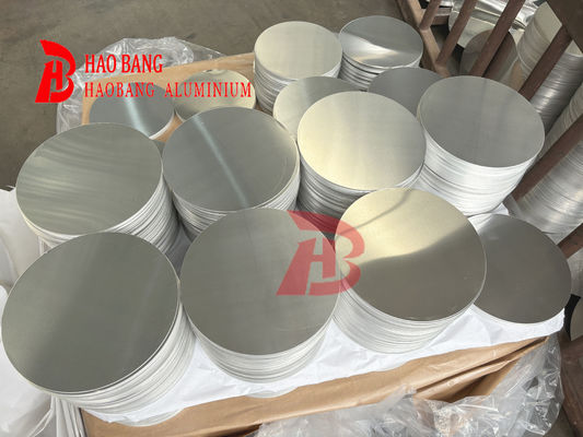 Disco per stampaggio profondo di dimensioni personalizzate del cerchio di alluminio della materia prima CC CC 1050 1060 3003 Lega O H18