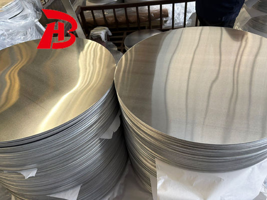 Circoli di alluminio argenteo uniforme 1050 80-1600MM Dia per riflettori di illuminazione