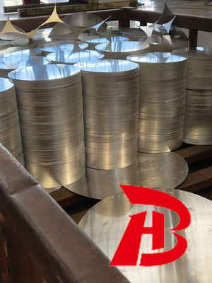 High-Shine Silvery Aluminum Circles 1050/1080 80-1600MM for Household Fixtures