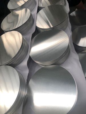 Cerchi in lega di alluminio argentati lucidi 1080/1100 spessore 0,3-6,0 mm per ristrutturazioni domestiche