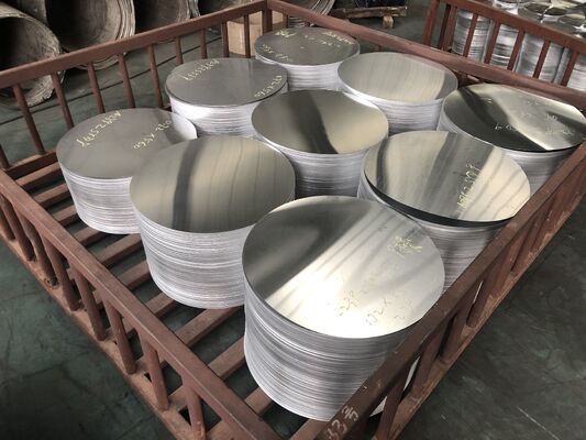 Circolo di alluminio personalizzabile di 80-1600 mm di diametro con eccellenti prestazioni meccaniche