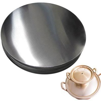0.5mm Legatura 1050 3003 H14 Temperato piastra rotonda di alluminio per utensili da cucina