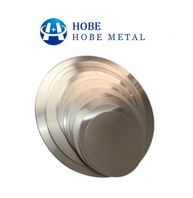 I dischi di alluminio di filatura profondi del giro del cerchio dello strato 1050 serie lisciano la rifinitura del mulino